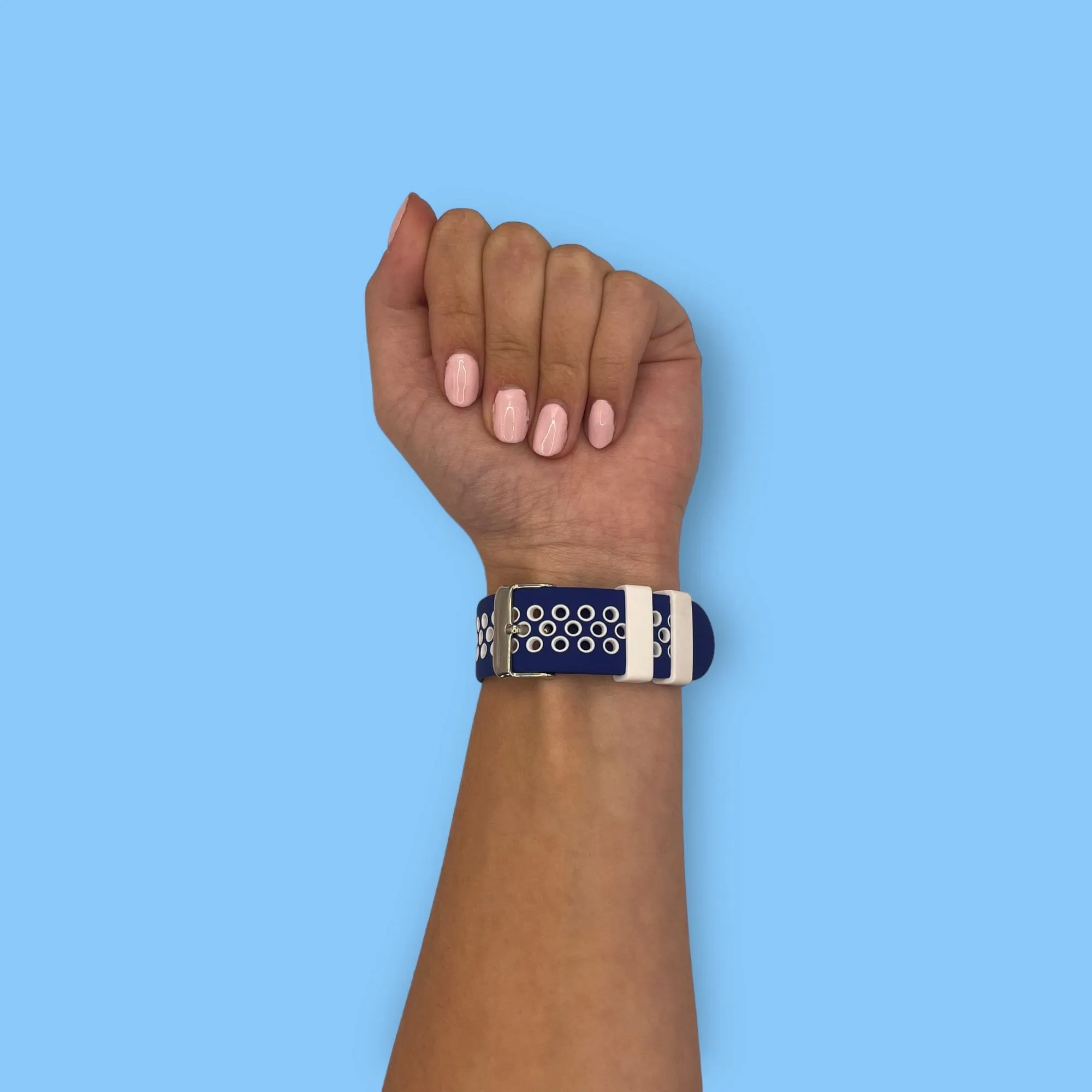 Silicone Sports Straps Compatible with the Fossil 18mm Range