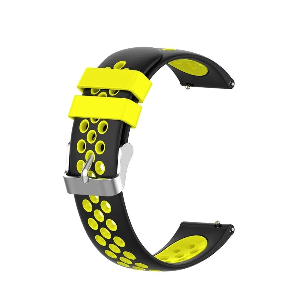 Silicone Sports Straps Compatible with the Fossil 18mm Range