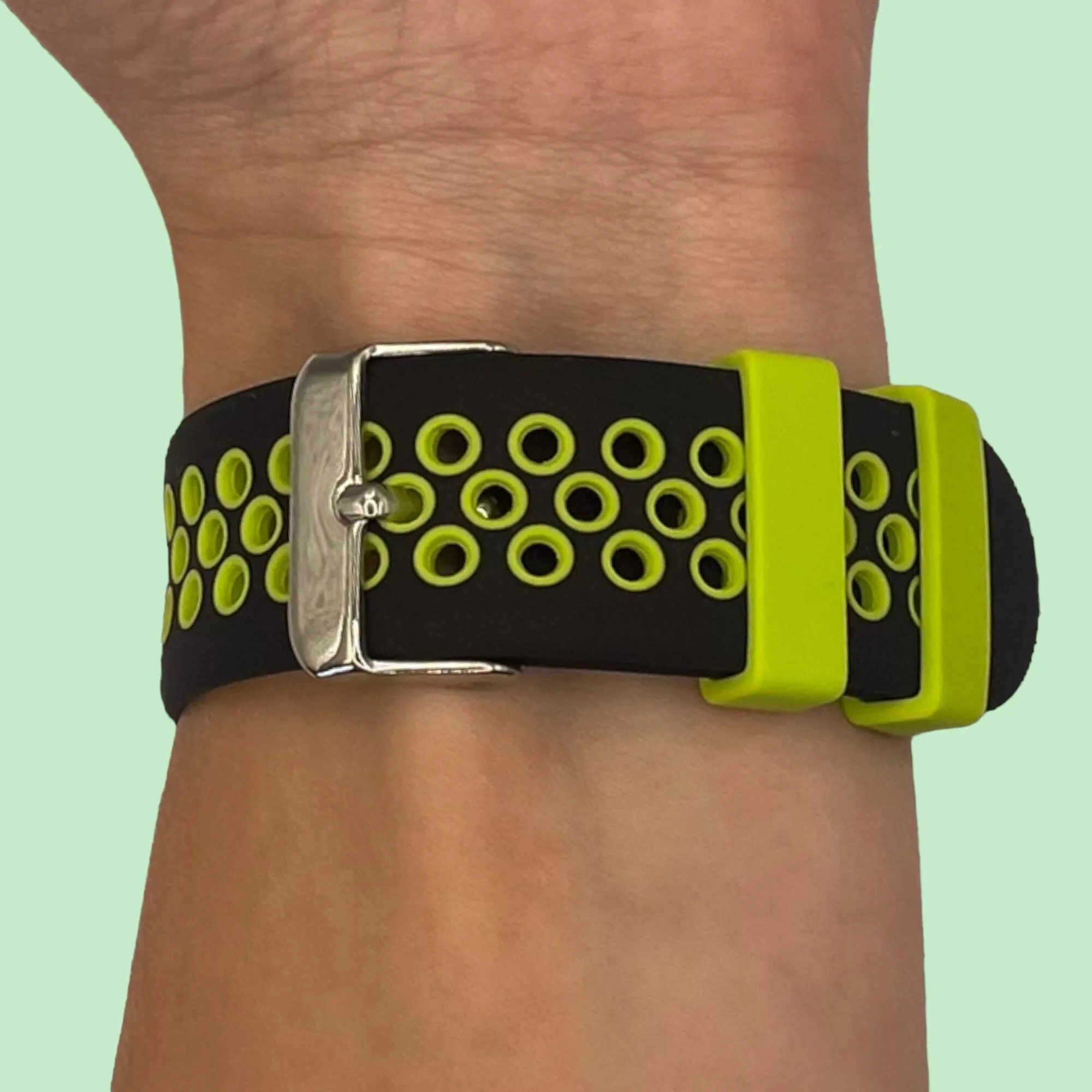 Silicone Sports Straps Compatible with the Fossil 18mm Range