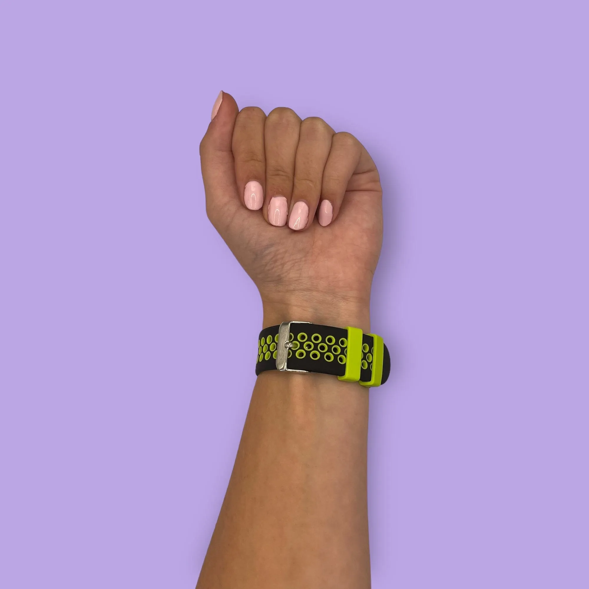 Silicone Sports Straps Compatible with the Fossil 18mm Range