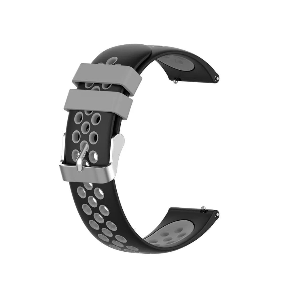 Silicone Sports Straps Compatible with the Fossil 18mm Range