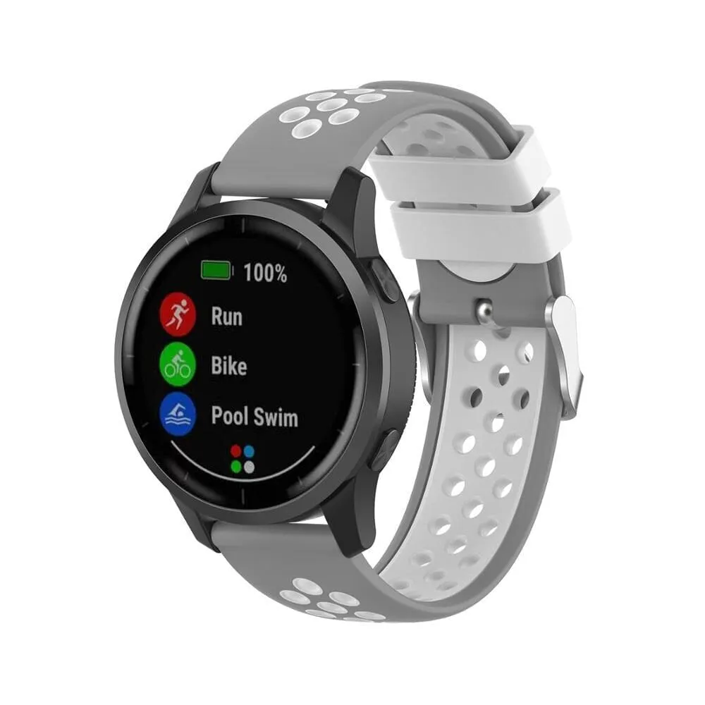 Silicone Sports Straps Compatible with the Fossil 18mm Range