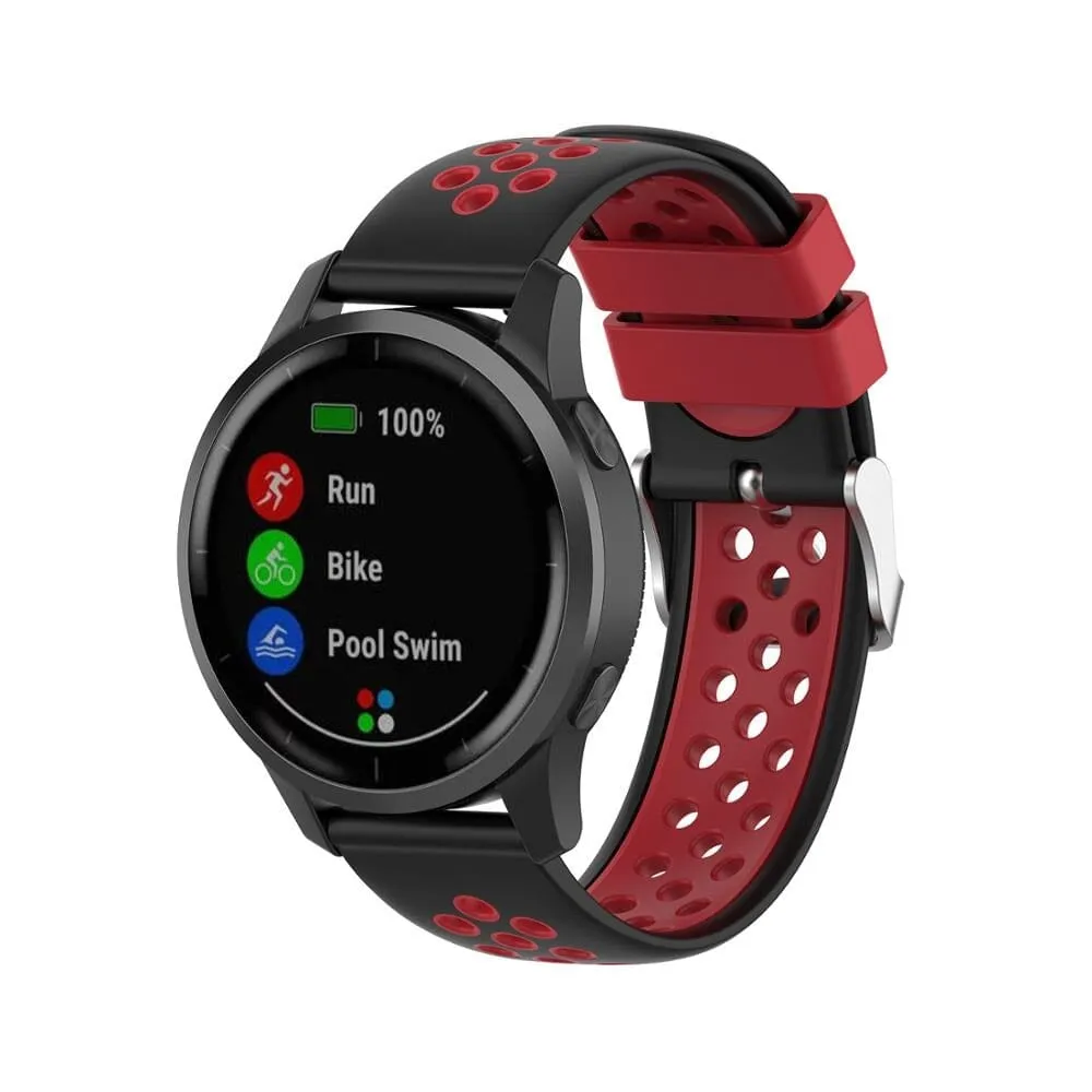 Silicone Sports Straps Compatible with the Fossil 18mm Range