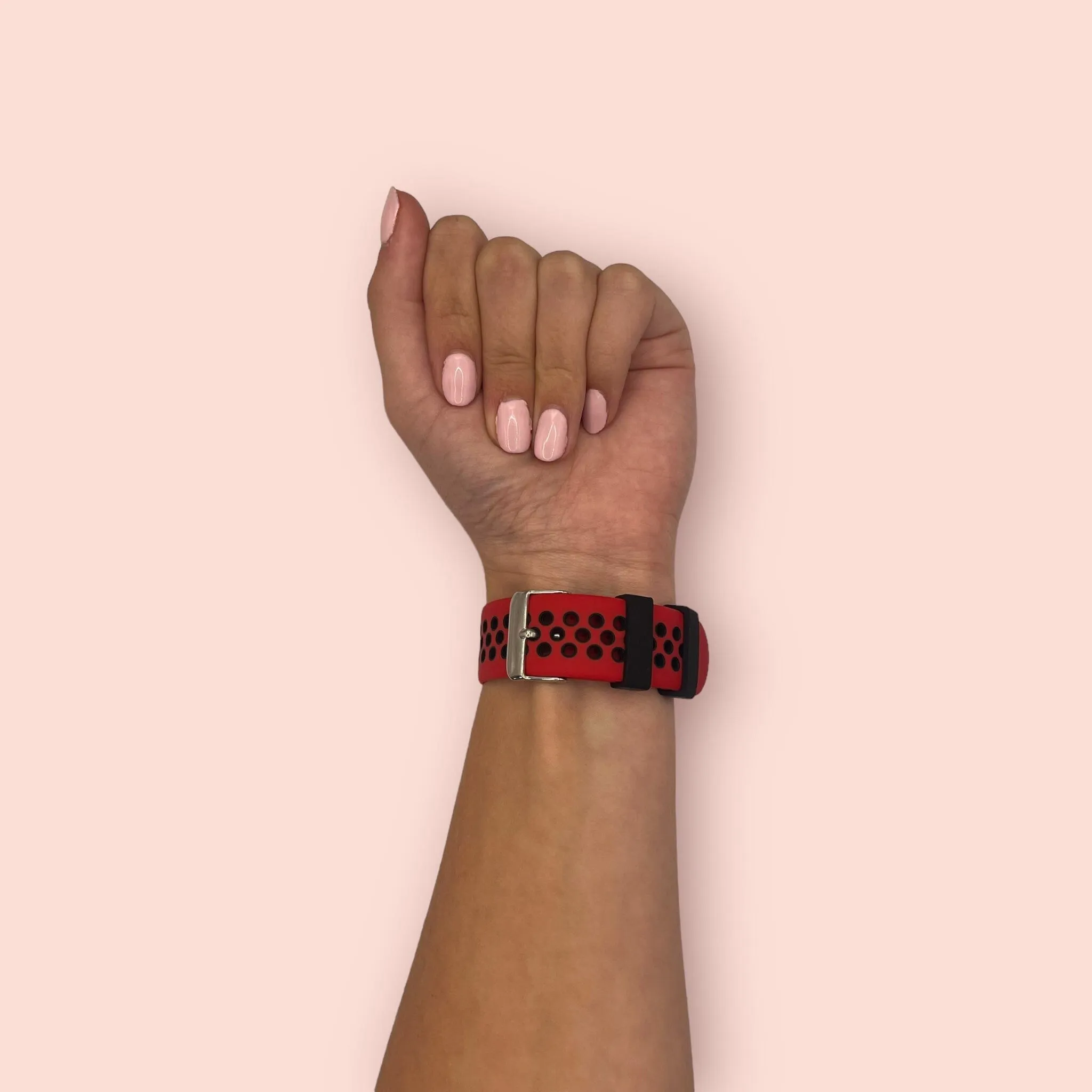 Silicone Sports Straps Compatible with the Fossil 18mm Range