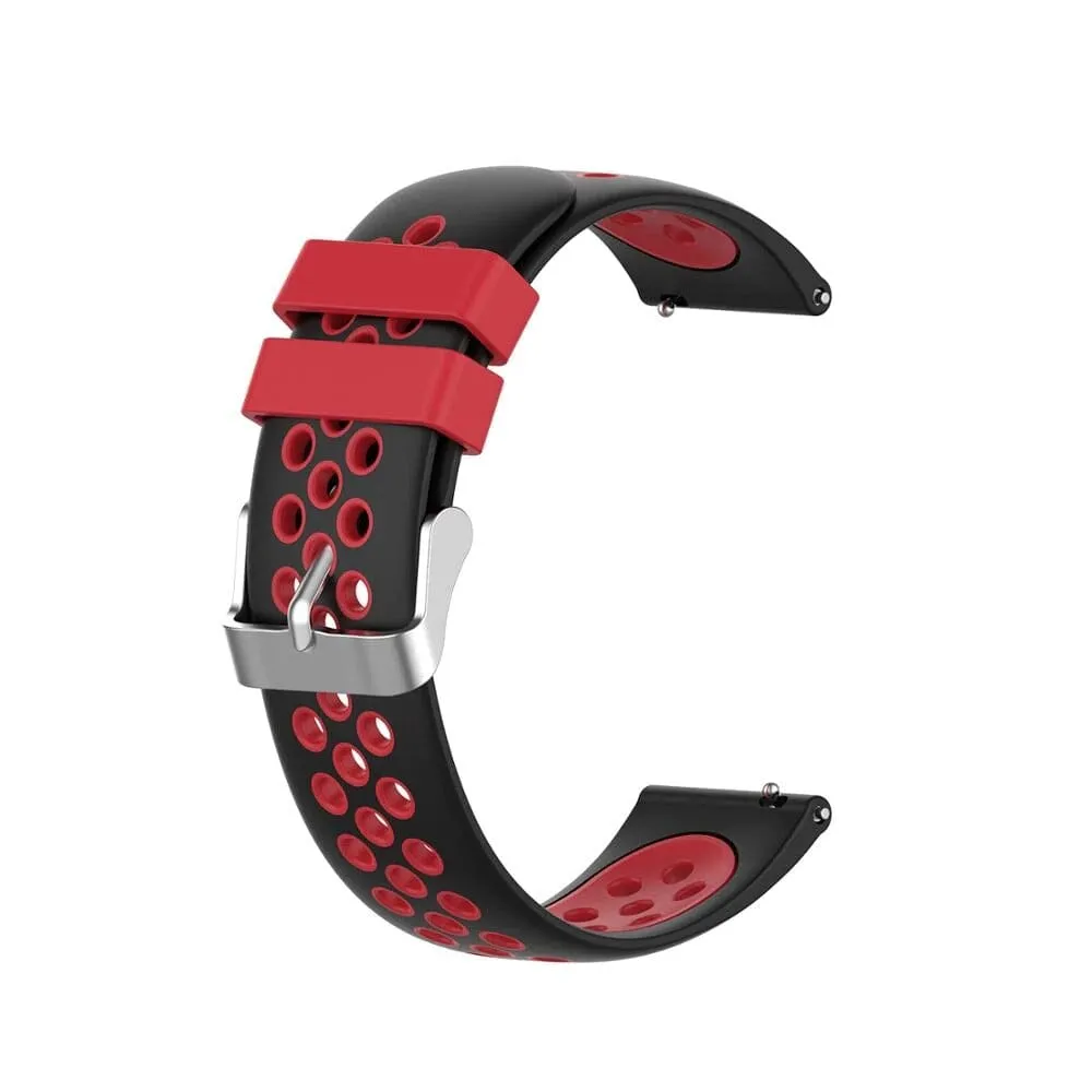 Silicone Sports Straps Compatible with the Fossil 18mm Range