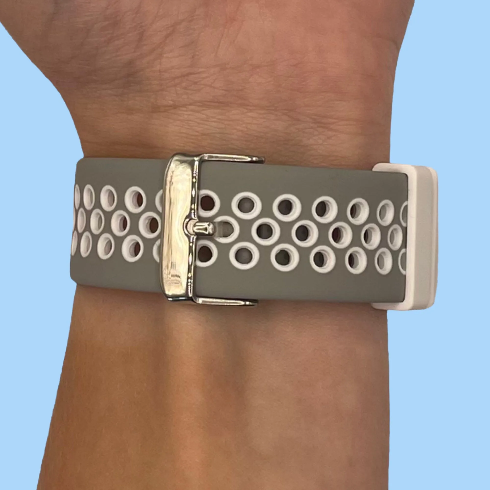 Silicone Sports Straps Compatible with the Fossil 18mm Range