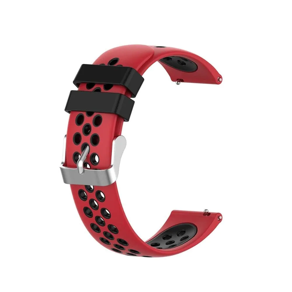 Silicone Sports Straps Compatible with the Fossil 18mm Range