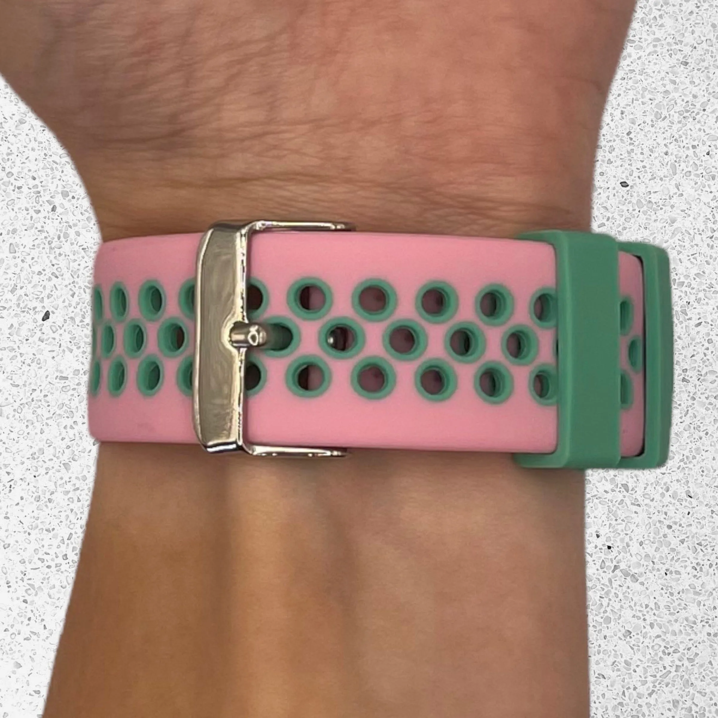 Silicone Sports Straps Compatible with the Fossil 18mm Range