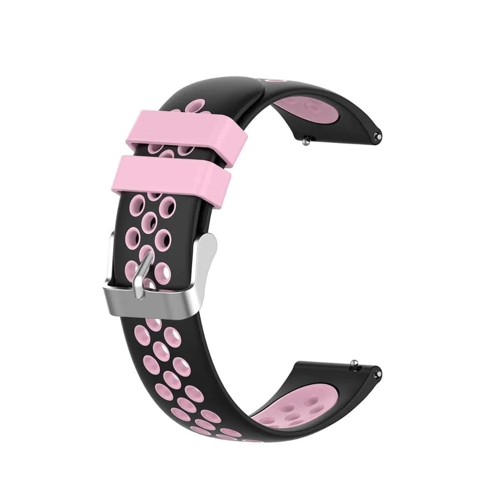 Silicone Sports Straps Compatible with the Fossil 18mm Range