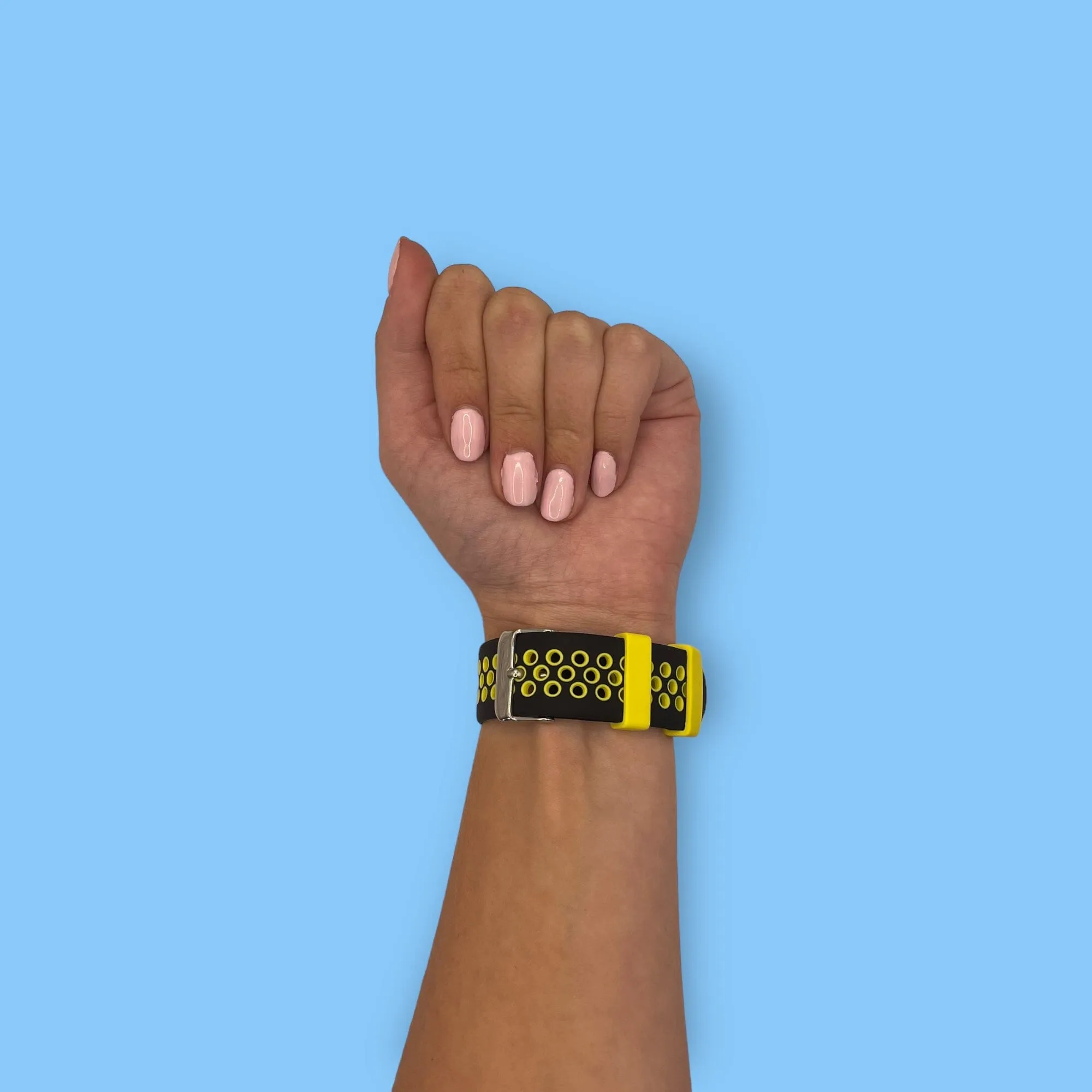 Silicone Sports Straps Compatible with the Fossil 18mm Range