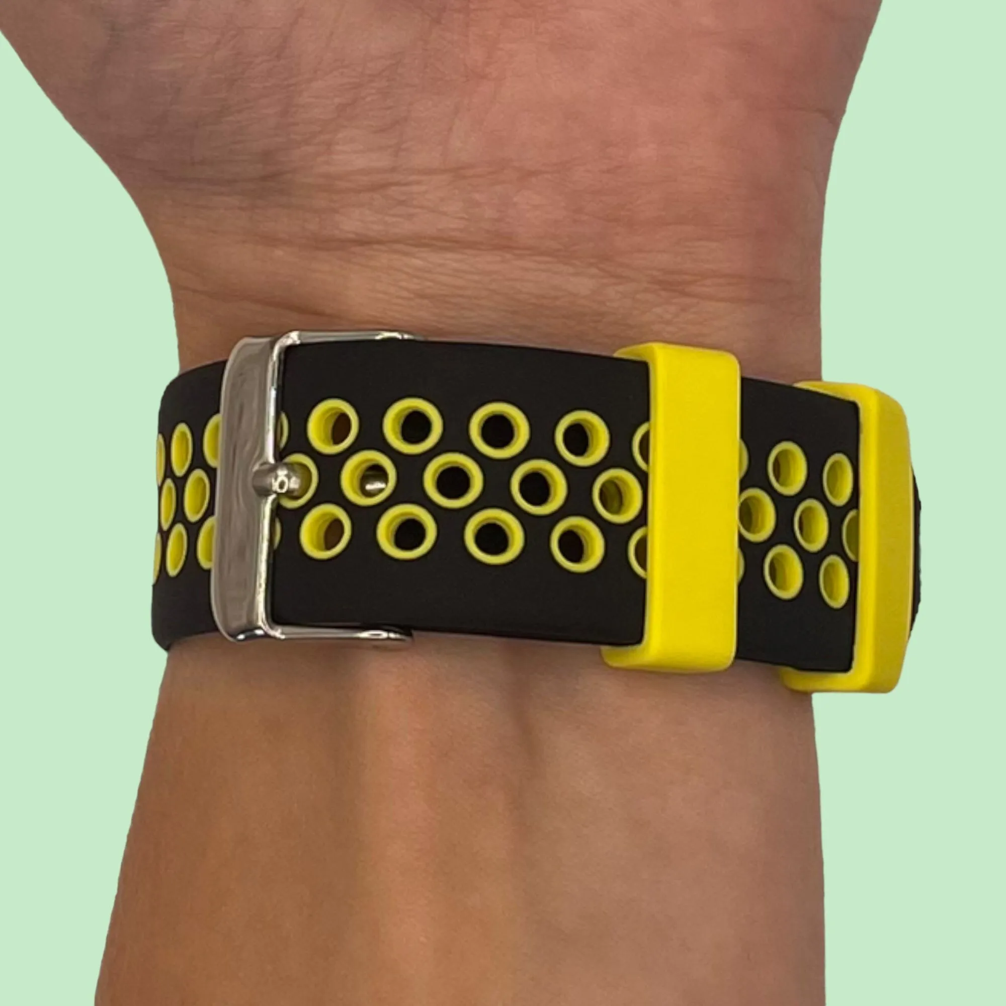 Silicone Sports Straps Compatible with the Fossil 18mm Range