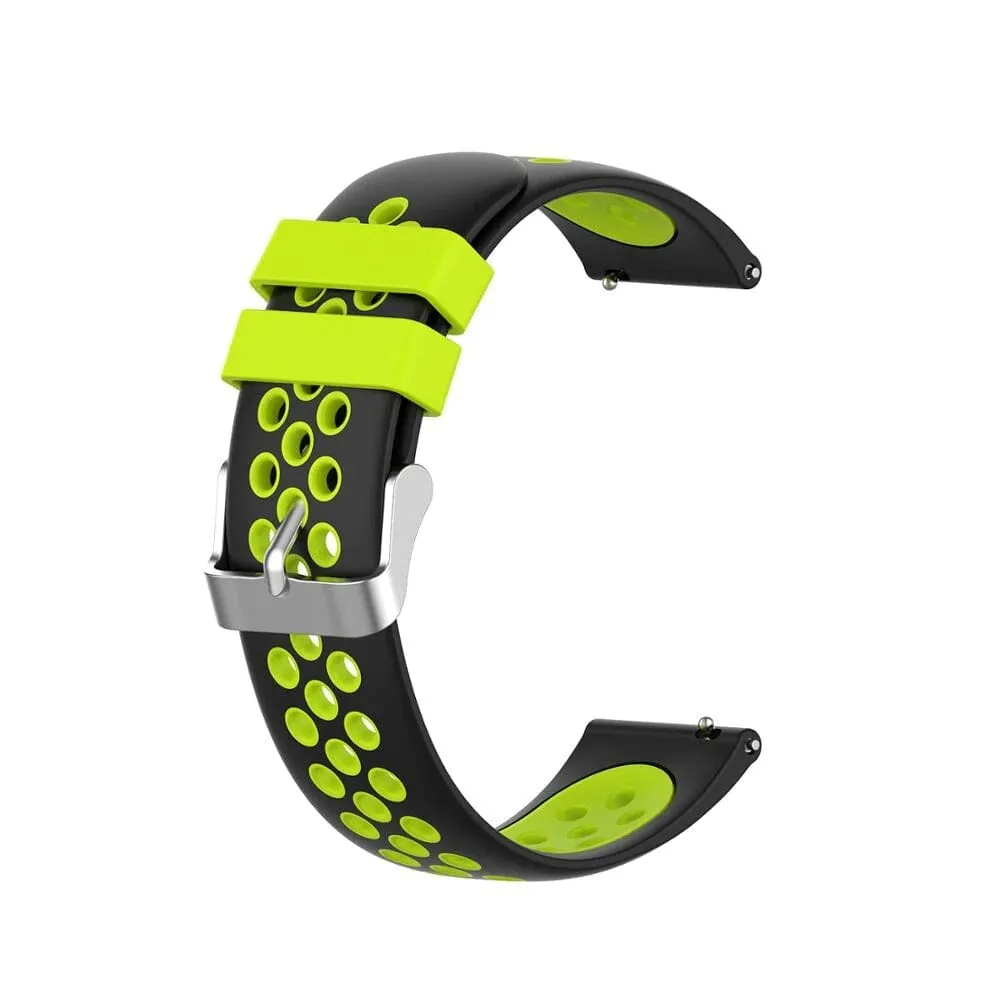 Silicone Sports Straps Compatible with the Fossil 18mm Range