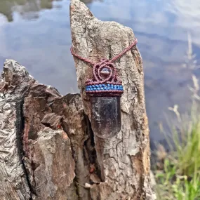 Smoky quartz necklace