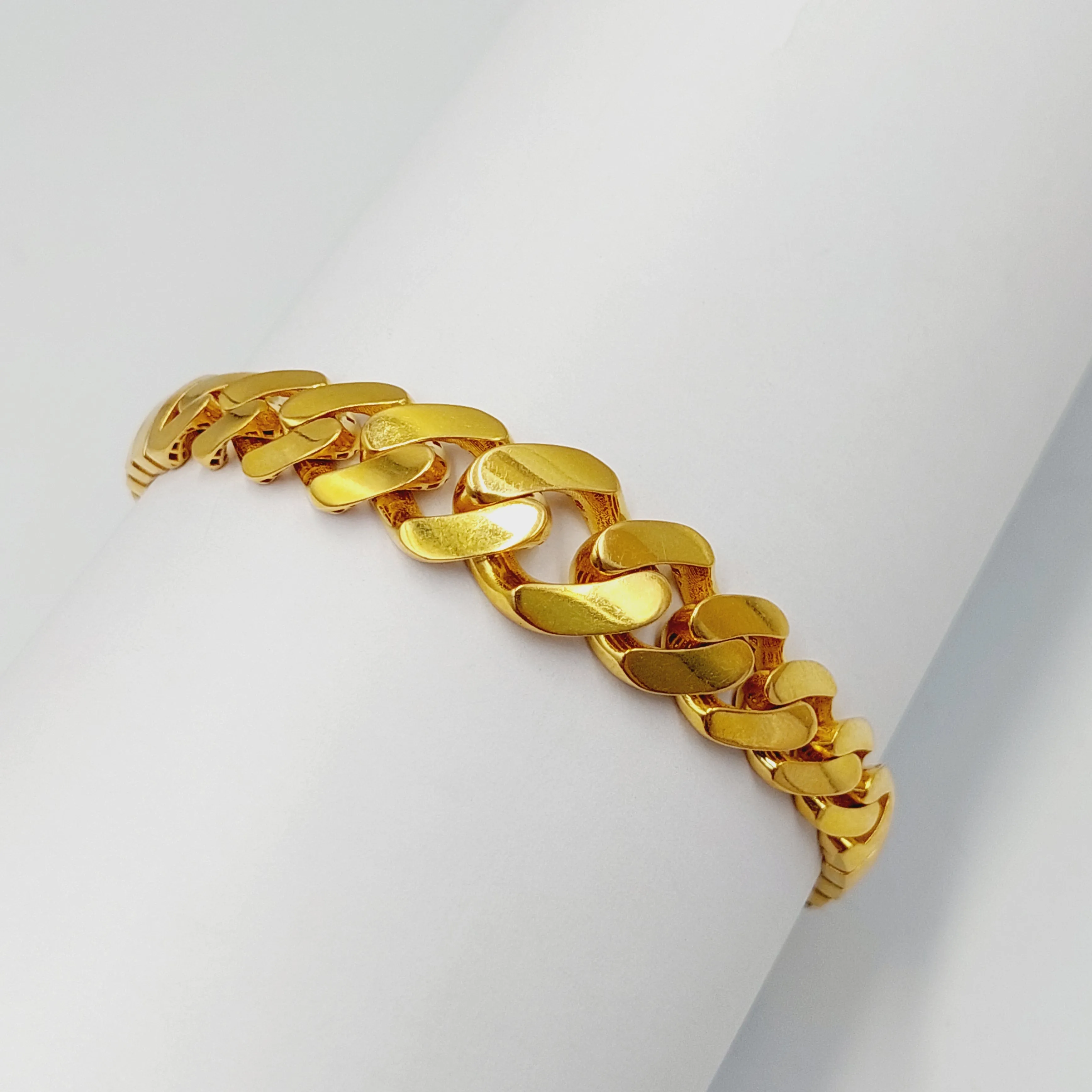 Snake Cuban Links Bracelet