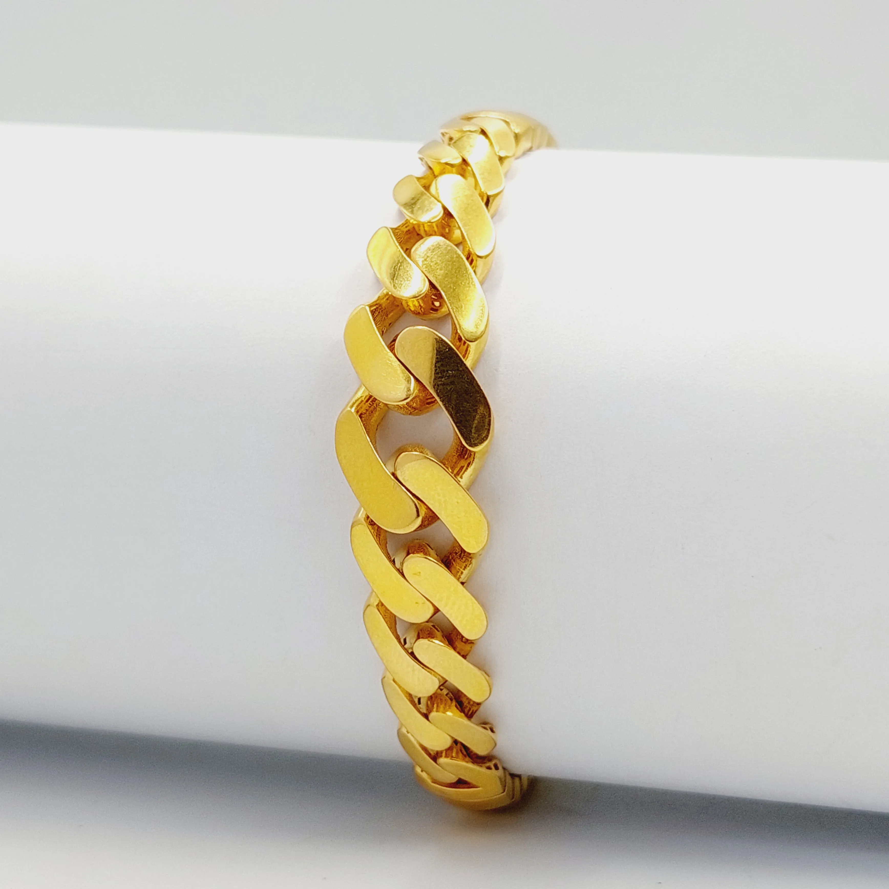 Snake Cuban Links Bracelet