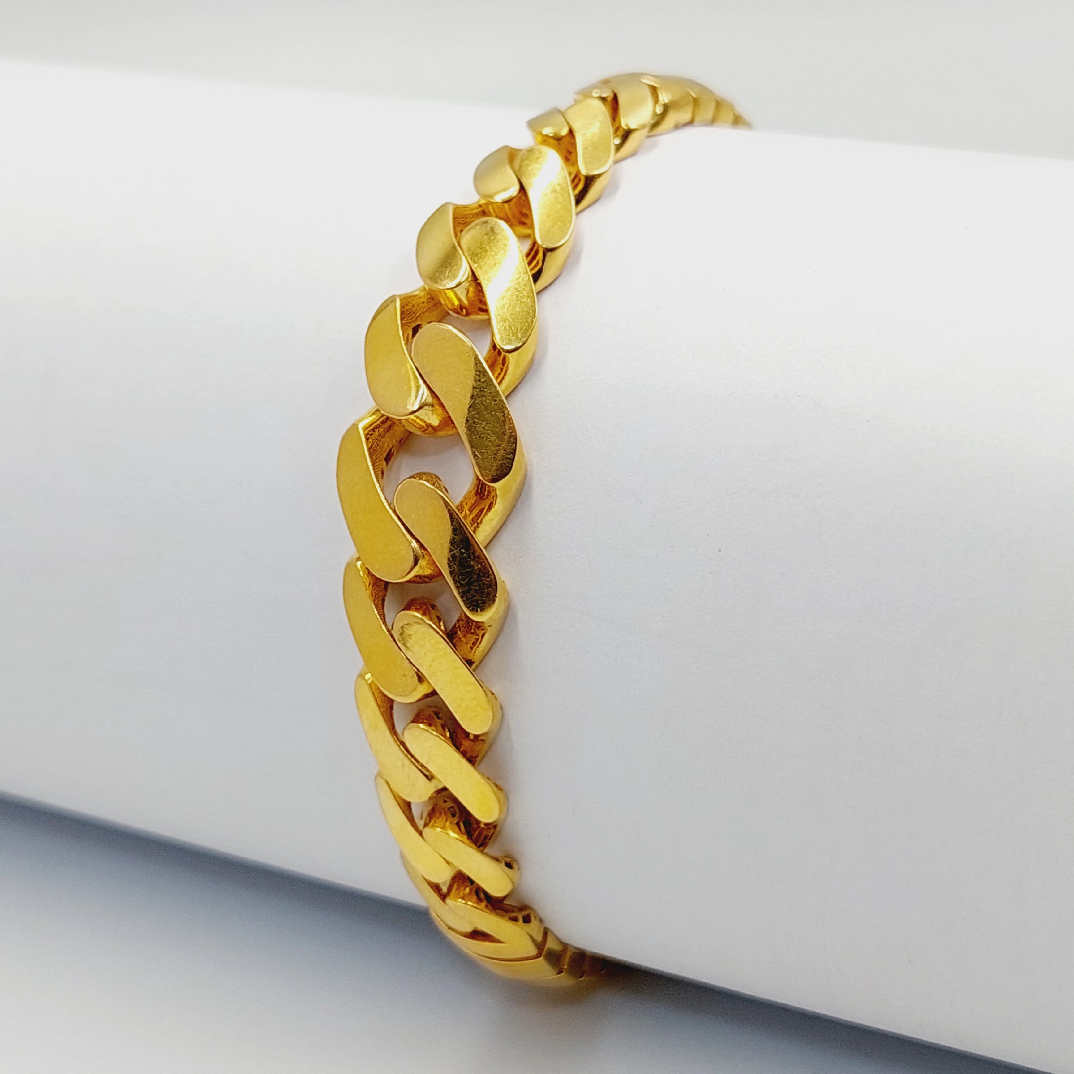 Snake Cuban Links Bracelet