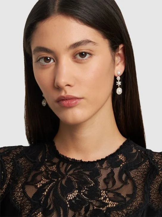 Sophie Bille Brahe   Fleur Jeanne 14kt &amp; pearl earrings 