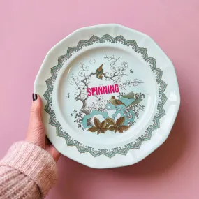 SPINNING Vintage Adams Wedgewood Plate