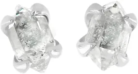 Starborn Herkimer Diamond 925 Sterling Silver Post Earrings