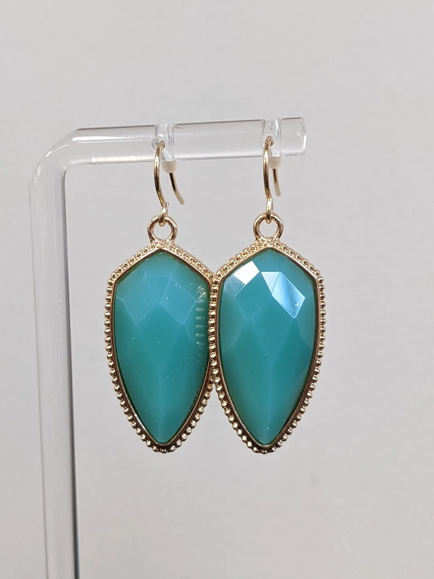 Stone Drop Earrings