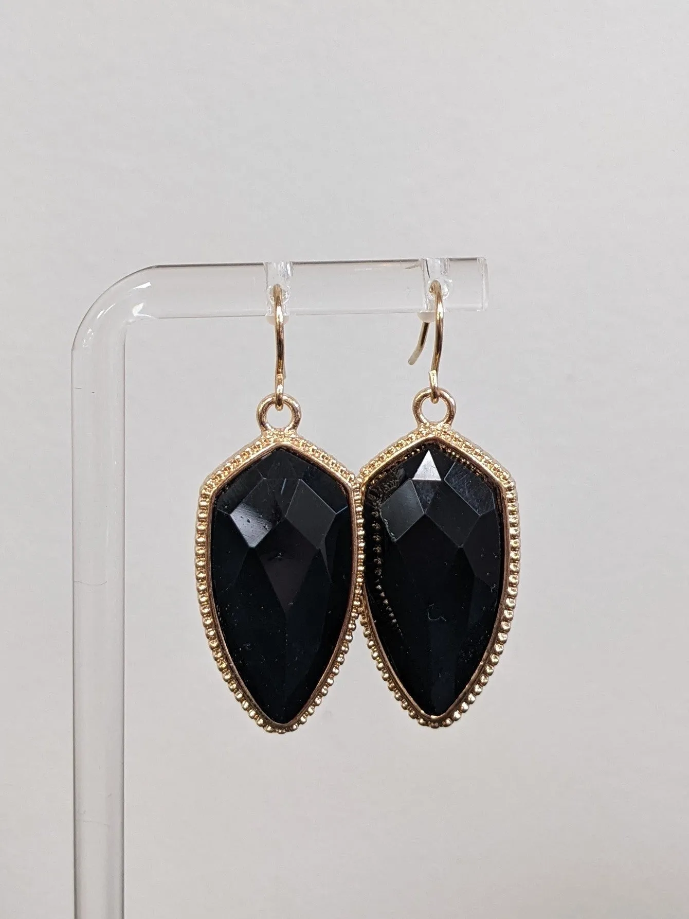 Stone Drop Earrings