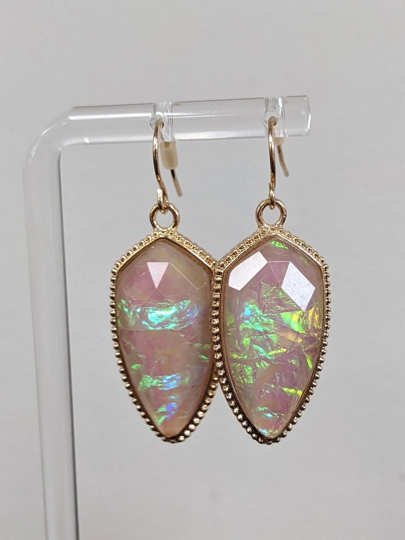 Stone Drop Earrings