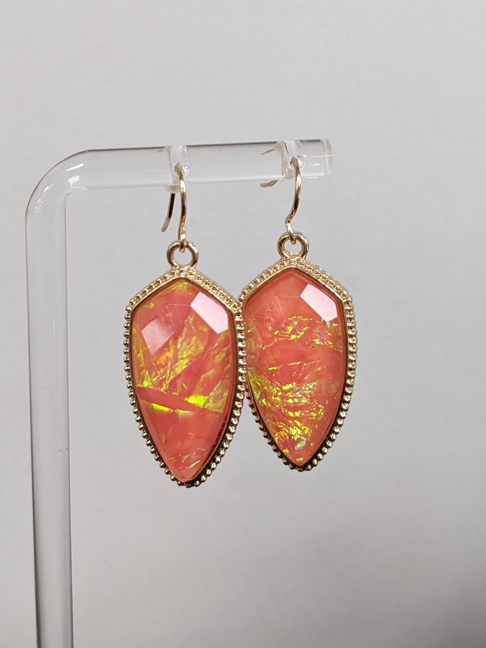 Stone Drop Earrings