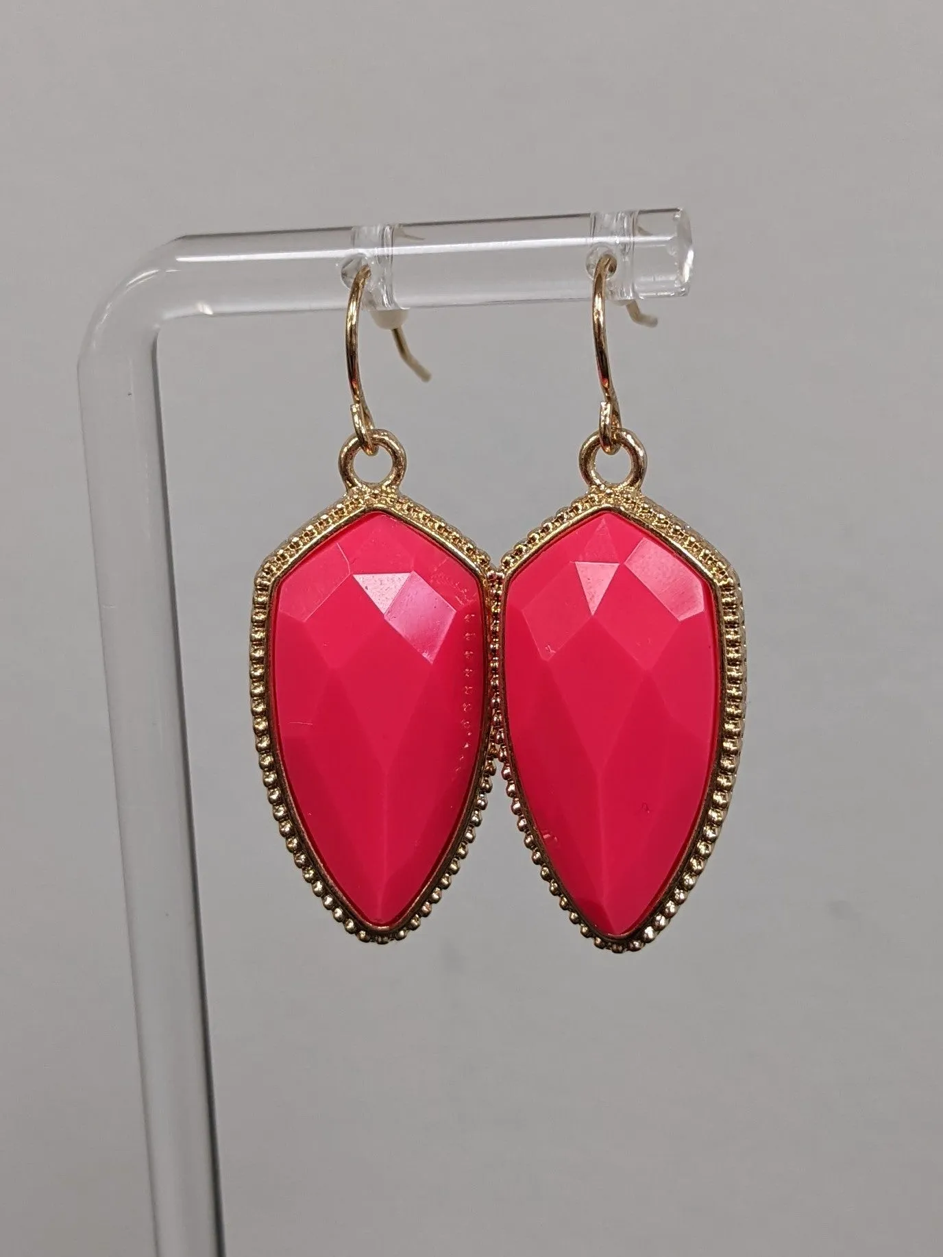 Stone Drop Earrings