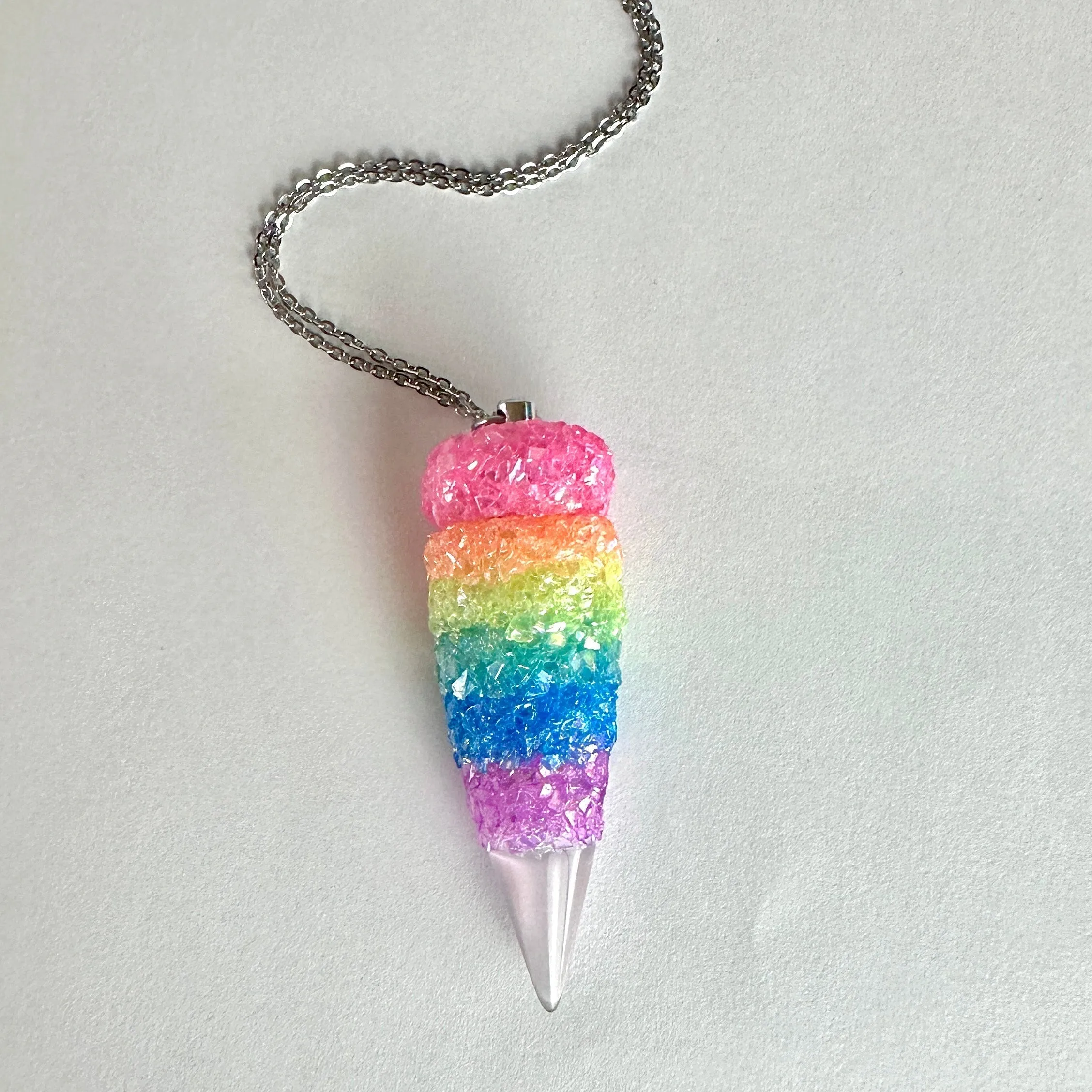 Stone Vial With Spoon