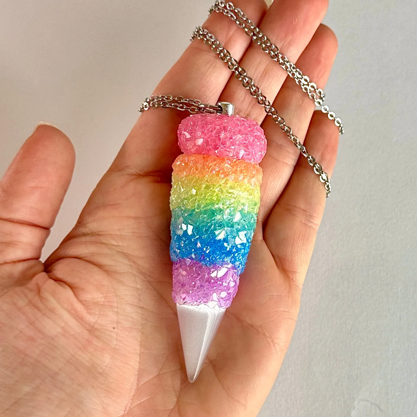 Stone Vial With Spoon