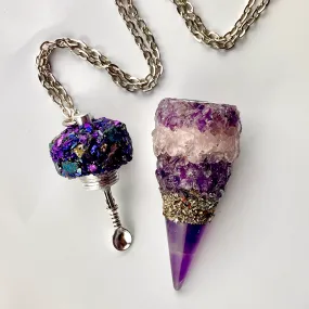 Stone Vial With Spoon