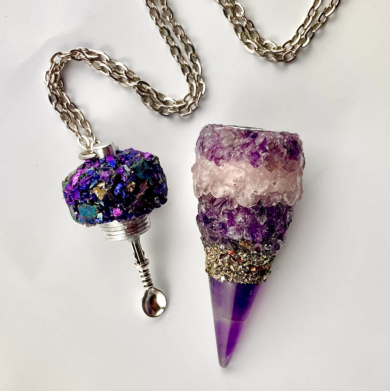 Stone Vial With Spoon