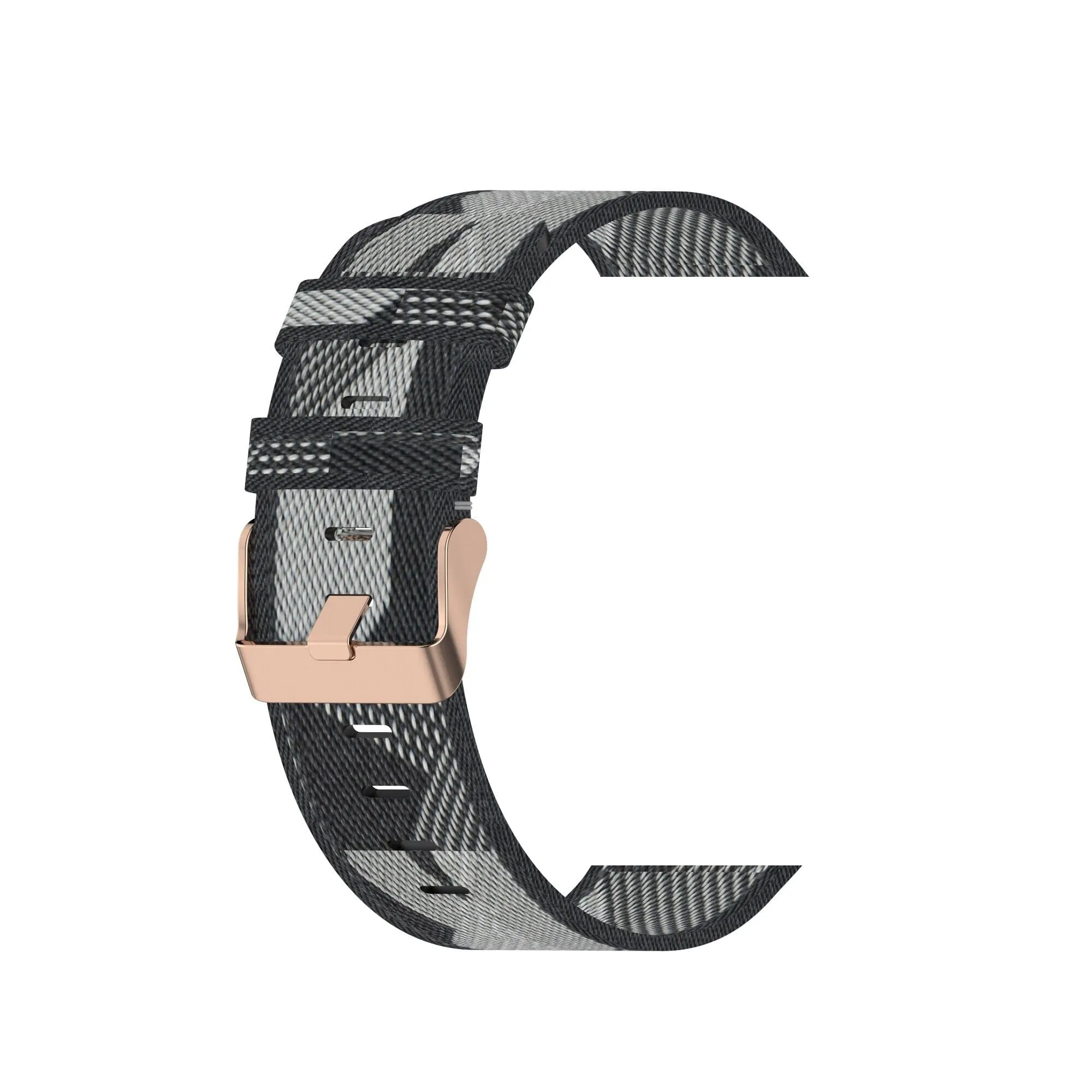 Stylish Canvas Watch Straps Compatible with Olympic 22mm Range