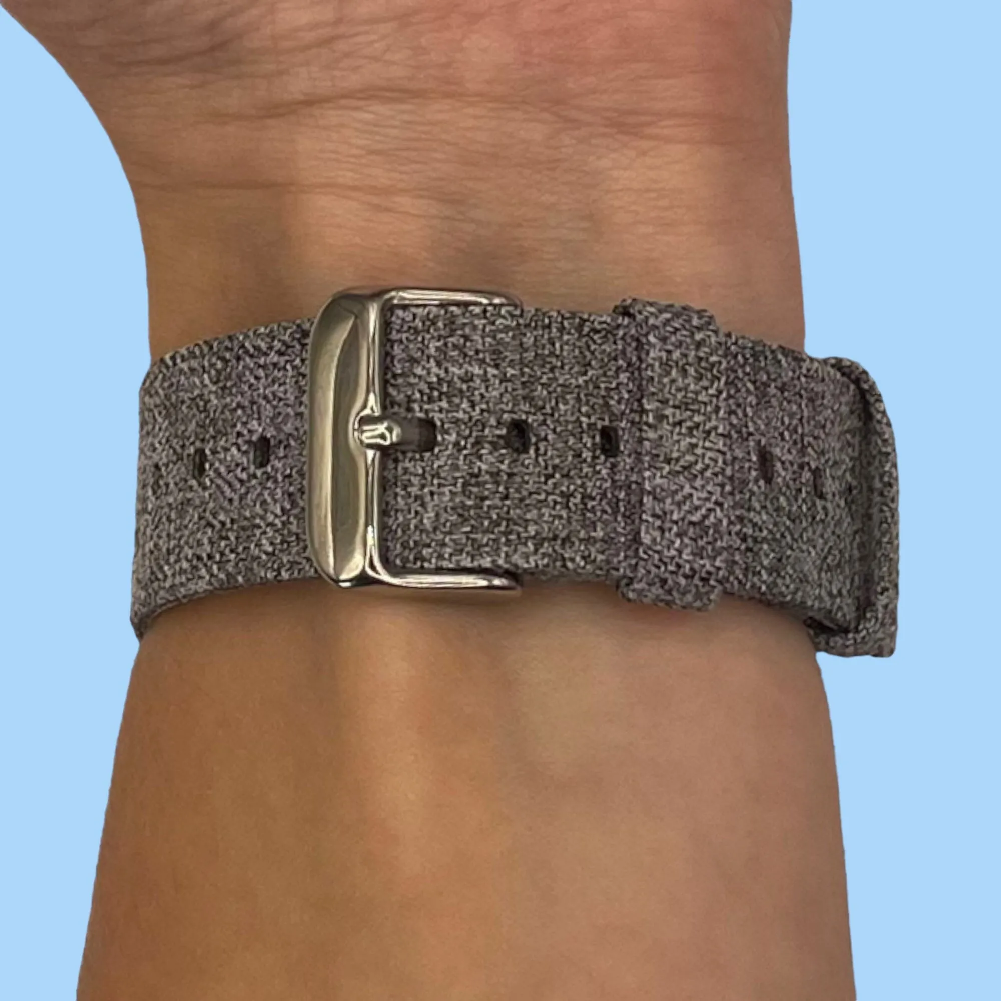 Stylish Canvas Watch Straps Compatible with Olympic 22mm Range