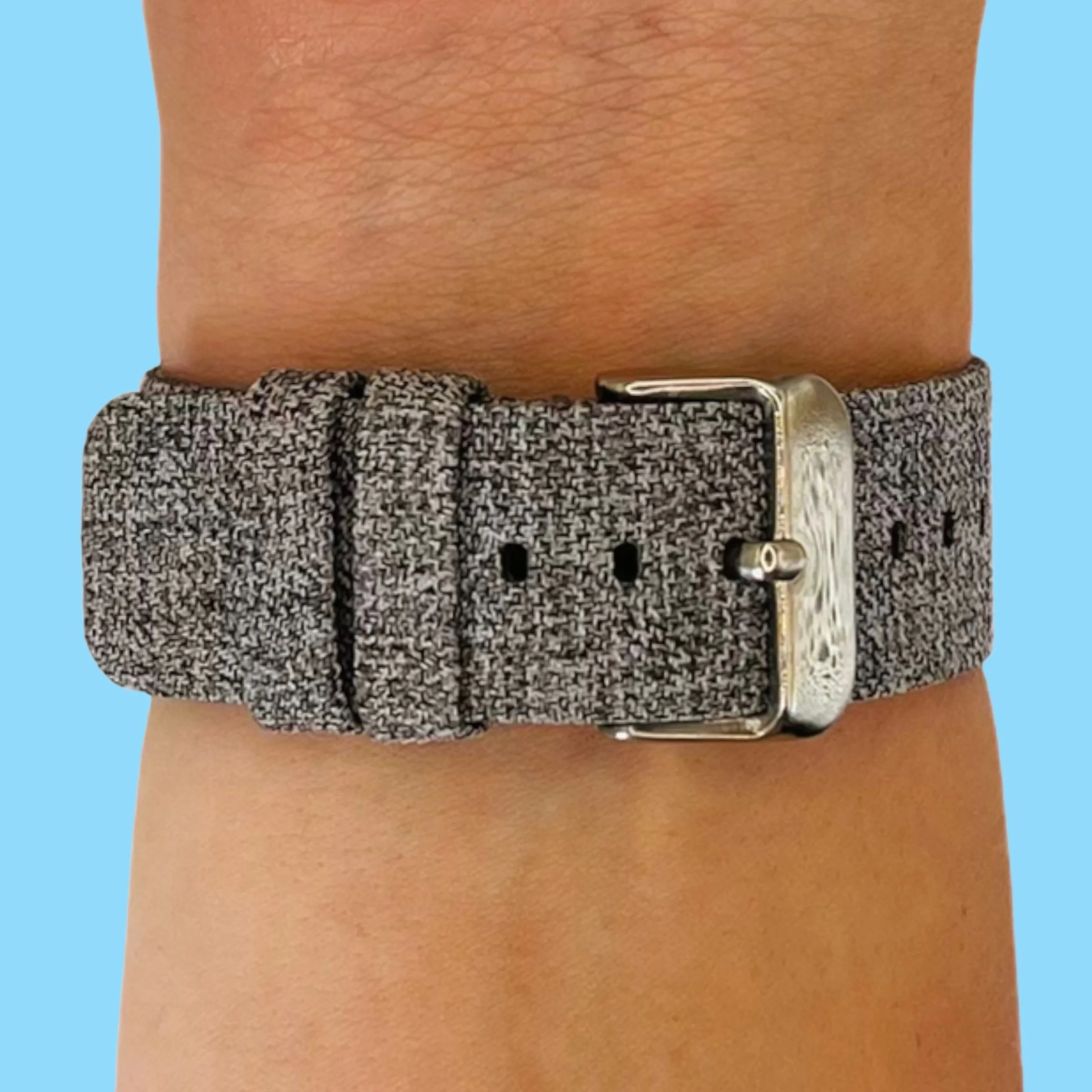 Stylish Canvas Watch Straps Compatible with Olympic 22mm Range