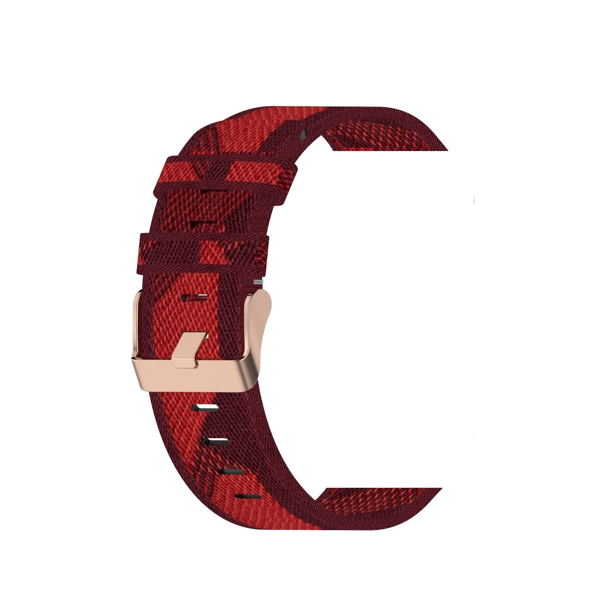 Stylish Canvas Watch Straps Compatible with Olympic 22mm Range