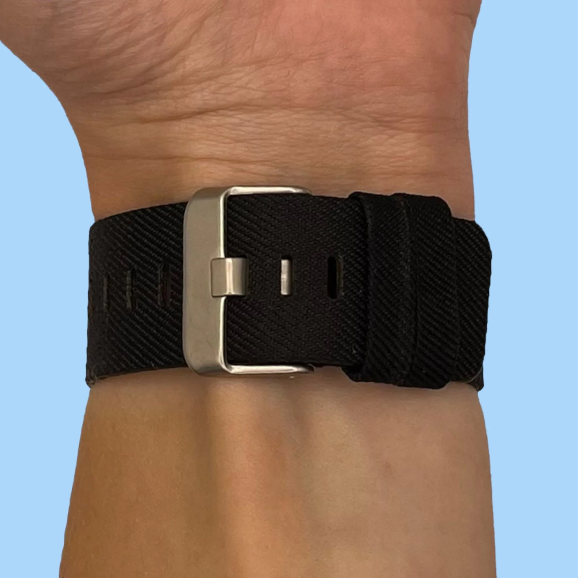 Stylish Canvas Watch Straps Compatible with Olympic 22mm Range