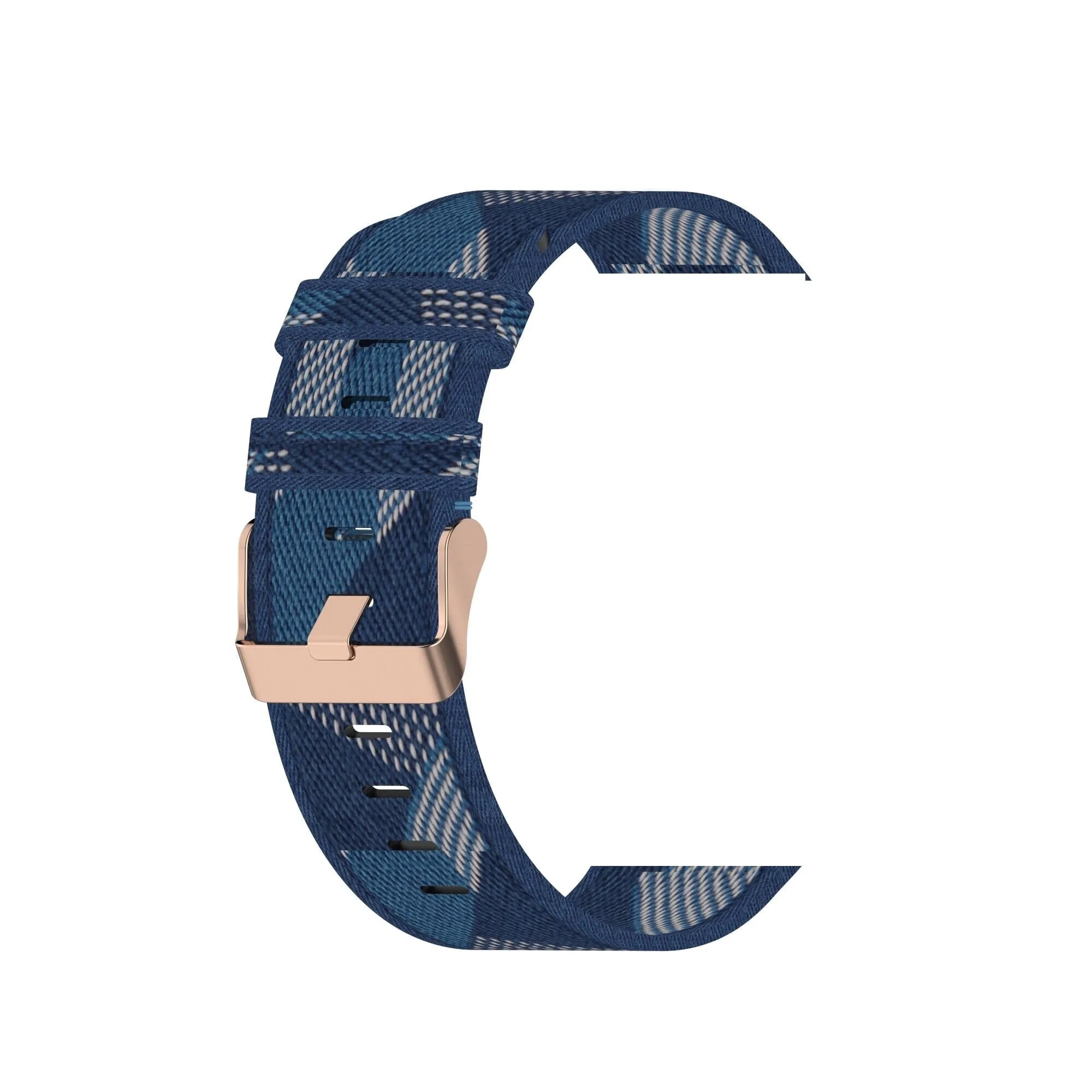 Stylish Canvas Watch Straps Compatible with Olympic 22mm Range