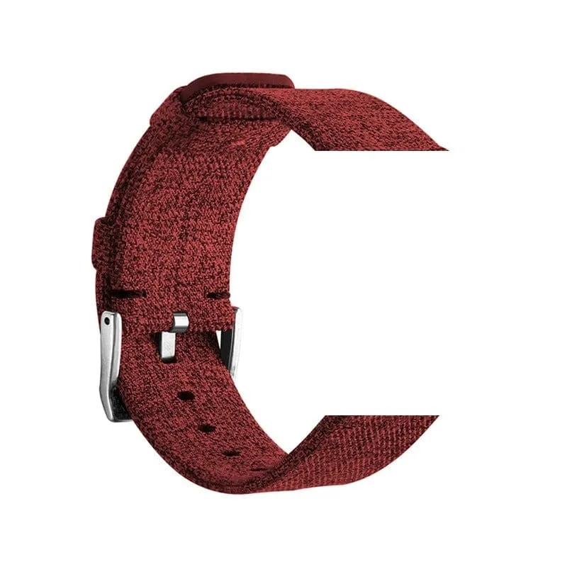 Stylish Canvas Watch Straps Compatible with Olympic 22mm Range