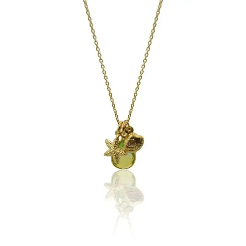 Tropical Aura Starfish Necklace
