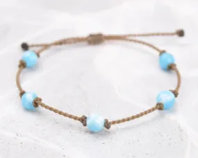 Tula Blue Aqua Larimar Quartz Petite Bracelet