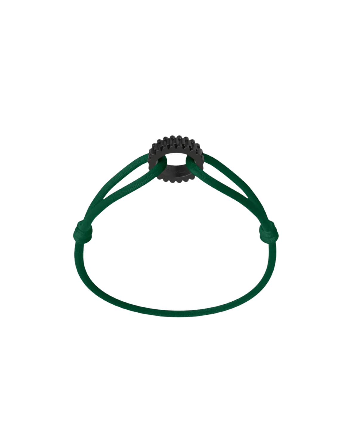 Wecord Carbon Regent Cord Bracelet - Green