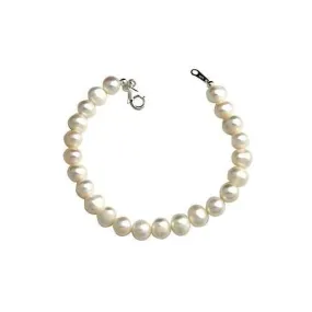 White Pearl Bracelet