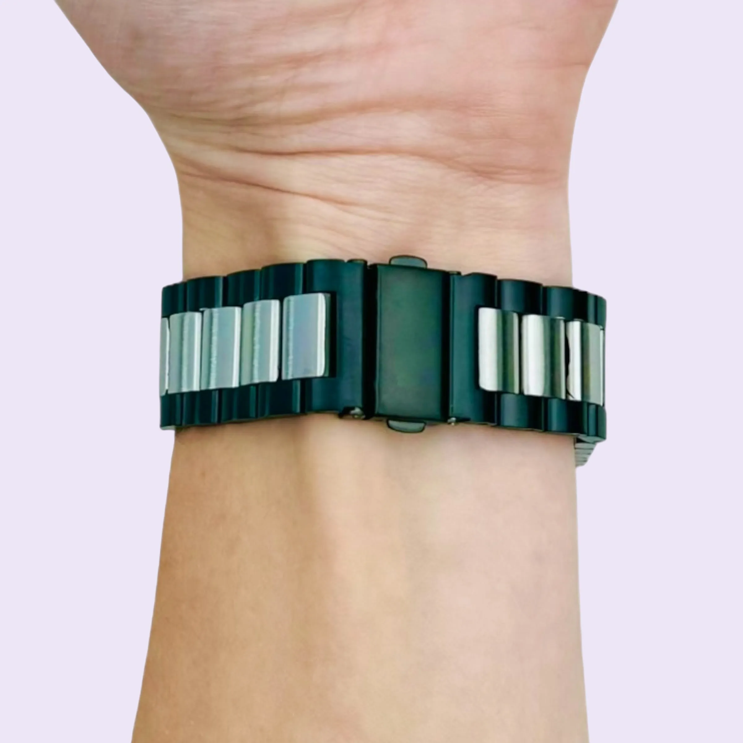 Xiaomi Mi Watch & Mi Watch S1 Active Stainless Steel Link Watch Strap