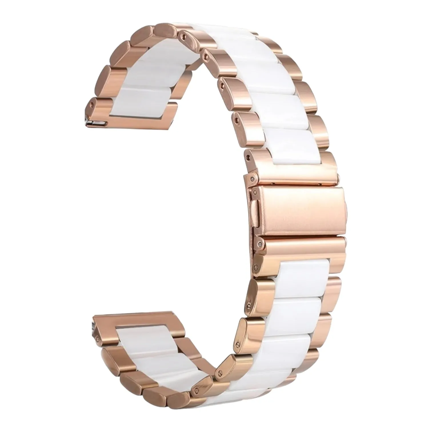 Xiaomi Mi Watch & Mi Watch S1 Active Stainless Steel Link Watch Strap