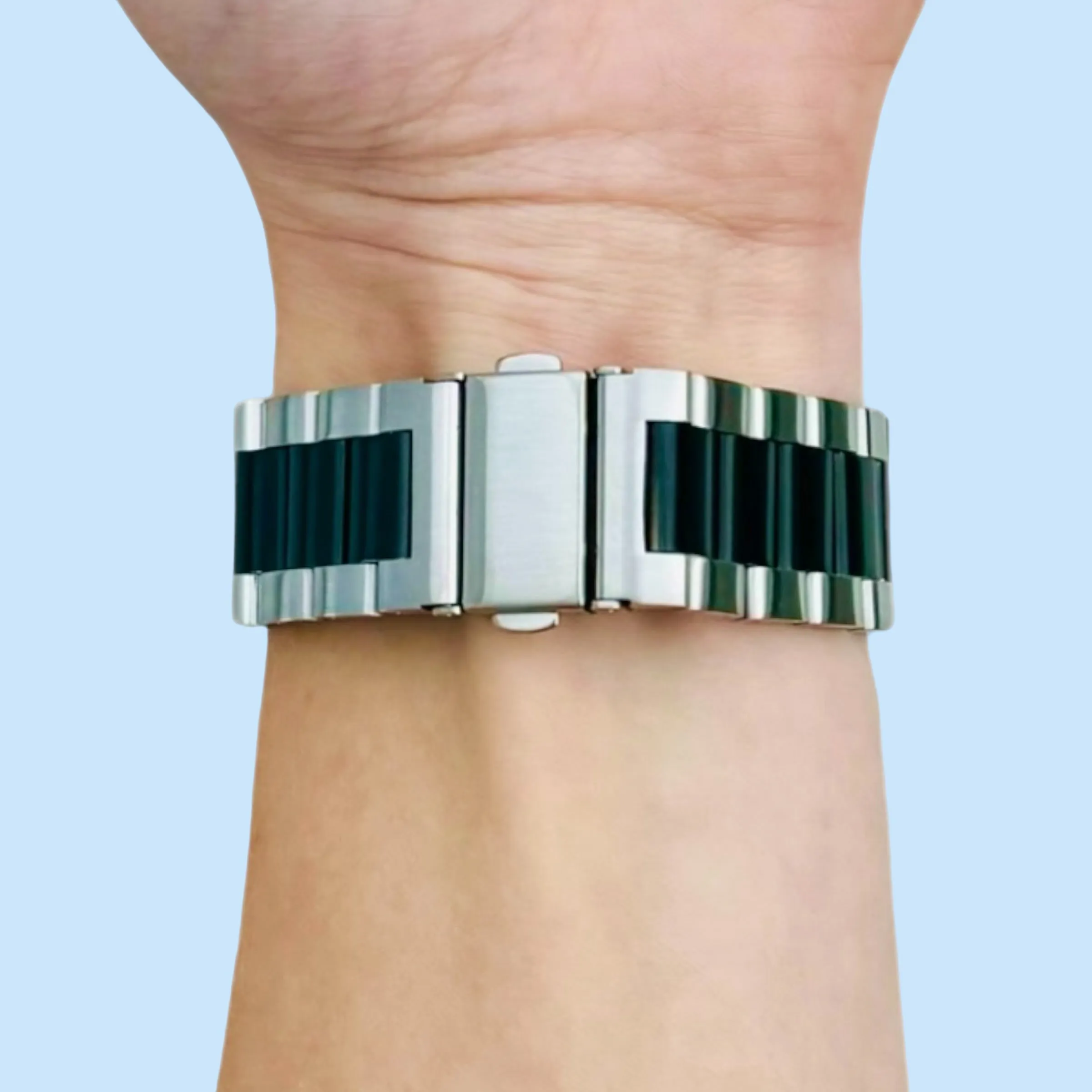 Xiaomi Mi Watch & Mi Watch S1 Active Stainless Steel Link Watch Strap