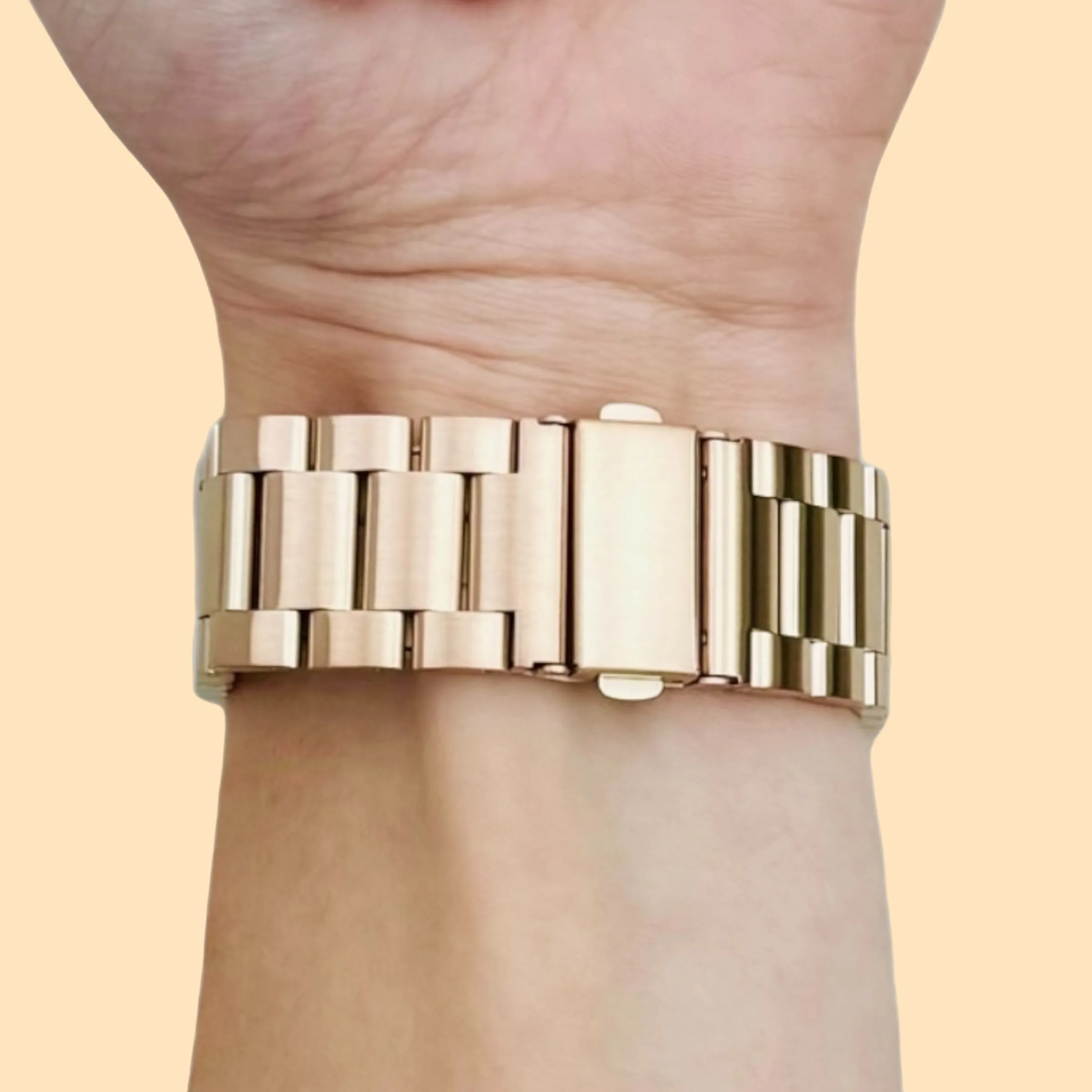 Xiaomi Mi Watch & Mi Watch S1 Active Stainless Steel Link Watch Strap