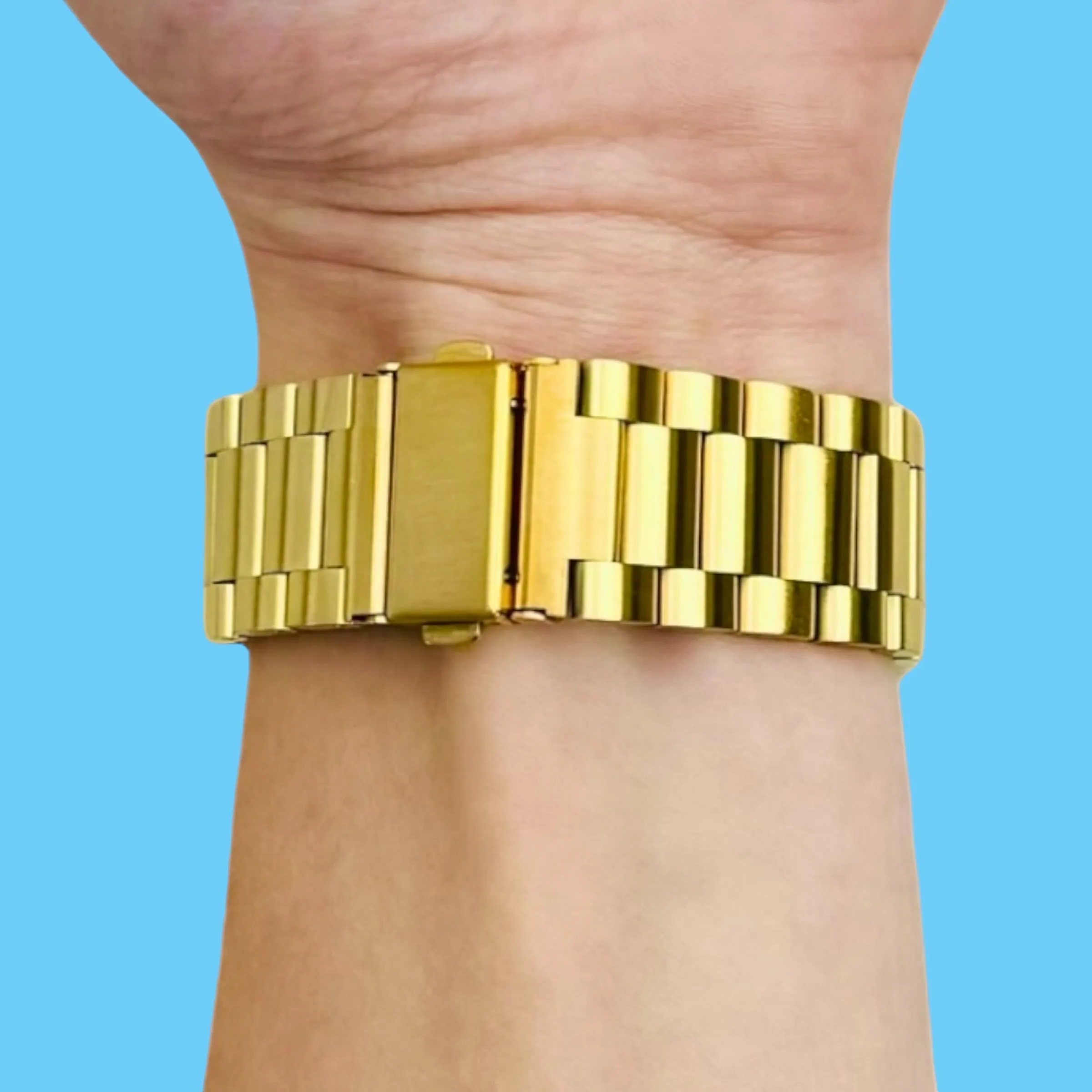 Xiaomi Mi Watch & Mi Watch S1 Active Stainless Steel Link Watch Strap