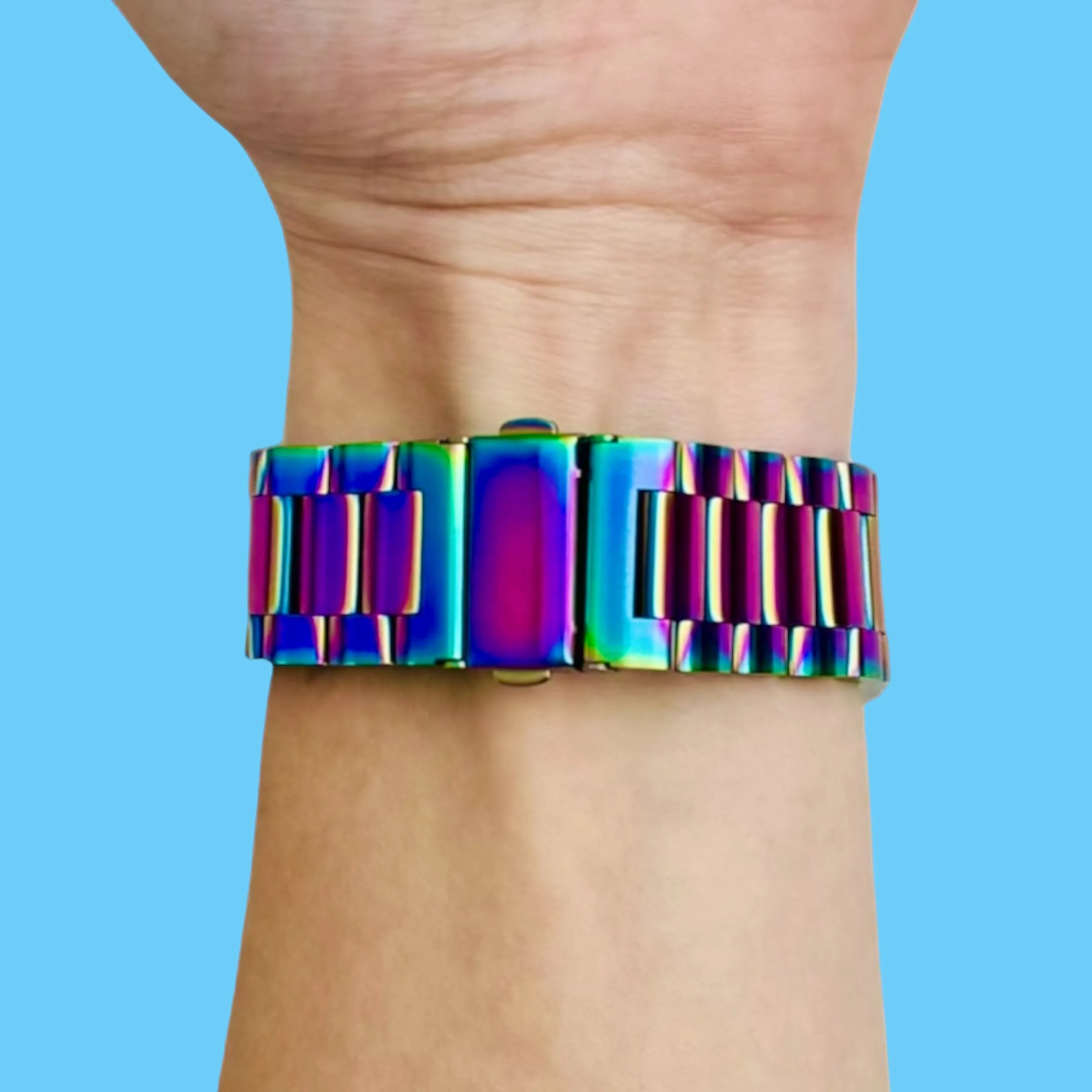Xiaomi Mi Watch & Mi Watch S1 Active Stainless Steel Link Watch Strap