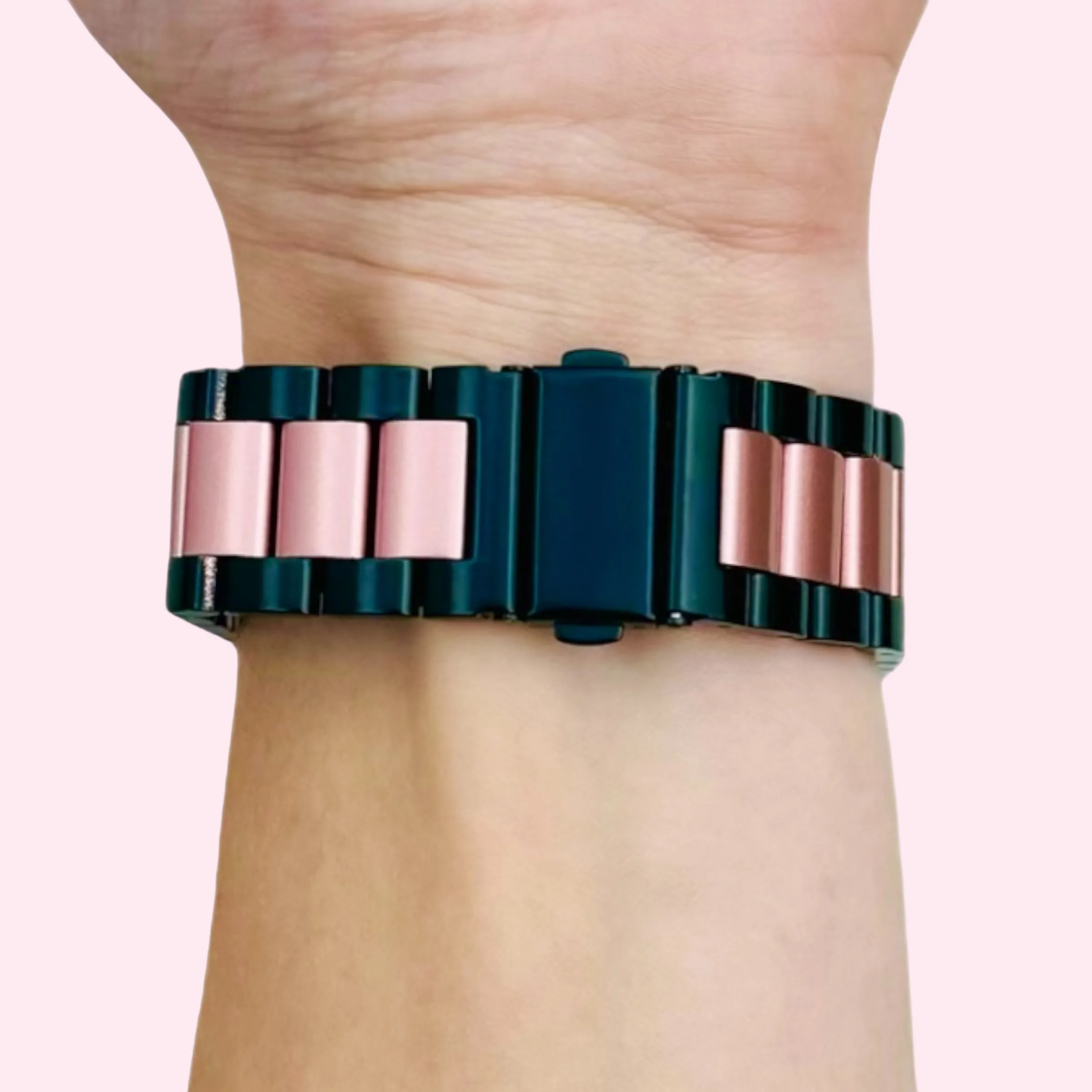 Xiaomi Mi Watch & Mi Watch S1 Active Stainless Steel Link Watch Strap
